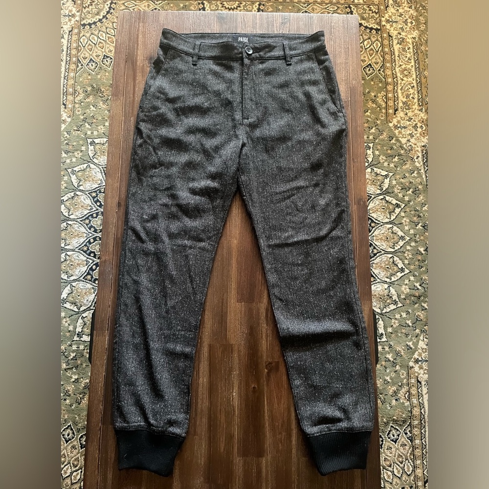 Paige Stafford Trouser Jogger Slim fit 30x30 Black Coffee